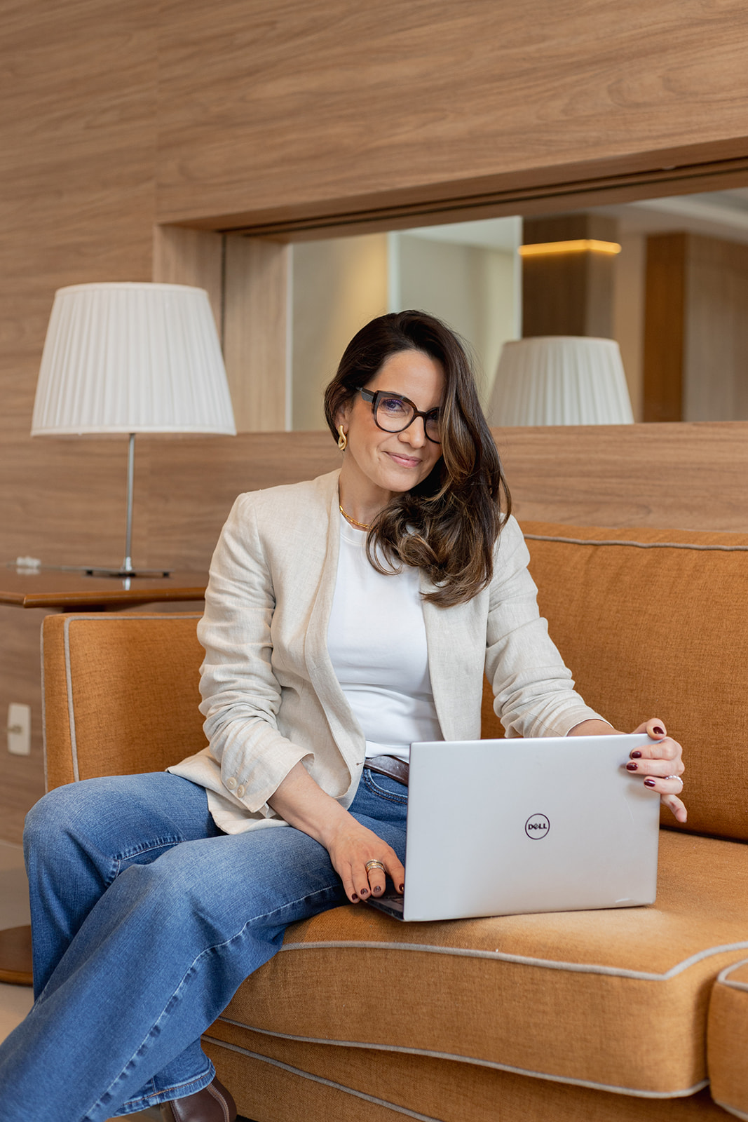 Patrícia Ribeiro conduzindo sessão de consultoria